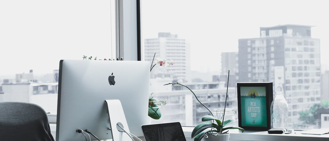Modern secure workspace with biometric authentication
