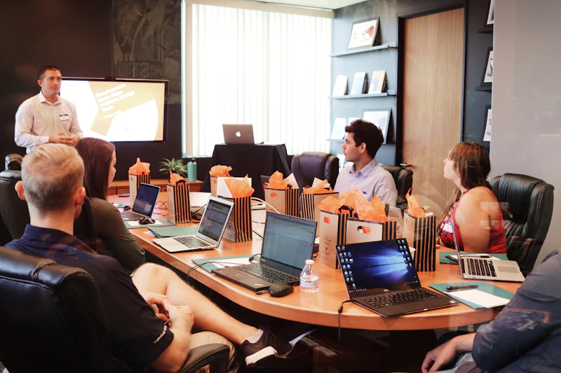 Boardroom meeting